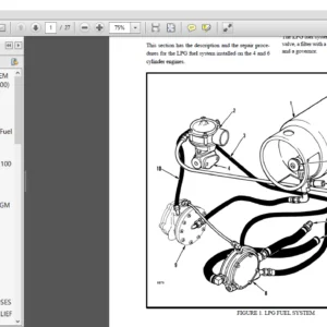 Hyster Forklift S60 120E service manual - PDF DOWNLOAD