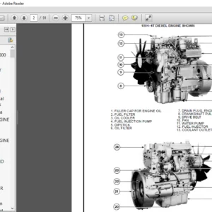 Hyster Forklift S70XL 120XL D004 S135 155XL B024, C024 service manual - PDF DOWNLOAD