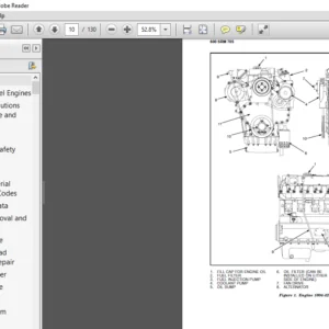 Hyster Forklift S70XM 120XM E004, F004 service manual - PDF DOWNLOAD