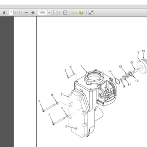 Hyster Forklift W40ZB218 W45Z C215 W50Z D215 service manual - PDF DOWNLOAD