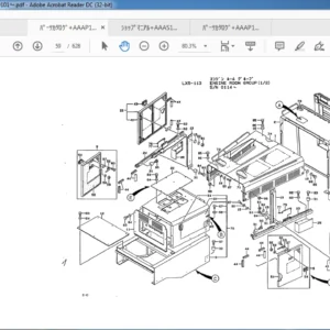 Kawasaki Wheel Loader 115Z3 Workshop Manual + Parts Manual + Circuit Diagram  - PDF DOWNLOAD