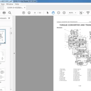 Kawasaki Wheel Loader 60Z11 Workshop Manual - PDF DOWNLOAD