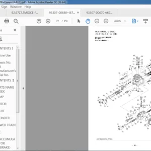 Kawasaki Wheel Loader 67ZV7 Service manual + Parts manual + Wiring diagrams + Troubleshooting manual - PDF DOWNLOAD