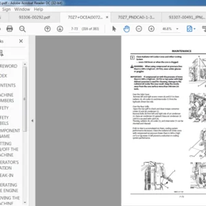 Kawasaki Wheel Loader 70Z7 Service manual + Parts manual + Wiring diagrams + Troubleshooting manual - PDF DOWNLOAD
