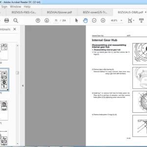 Kawasaki Wheel Loader 80ZV Circuit Diagram + Workshop Manual + Parts Catalog Manual