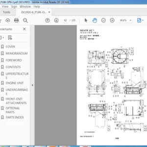 Kawasaki Wheel Loader EX1900 6 Service Manuals & Operational & Parts Manual