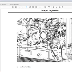 Kawasaki Wheel Loader EX5600 7 Operational & Service Manual & Parts Manual