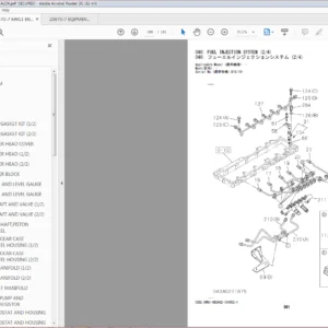 Kawasaki Wheel Loader ZX670 7 Operational & Service Manual & Parts Manual