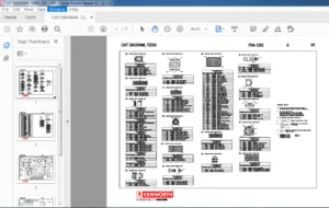 Kenworth Cat T2000 Wiring Diagram Manual - PDF DOWNLOAD