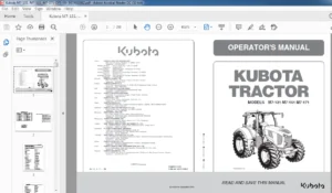Kubota M7-131·M7-151·M7-171 Tractor Operator's Manual - PDF DOWNLOAD