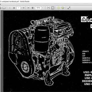 Lombardini LDA672 LDA673 Diesel Engine Service Manual  - PDF DOWNLOAD