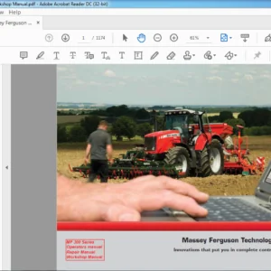 Massey Ferguson MF 300 Series Workshop Manual - PDF DOWNLOAD