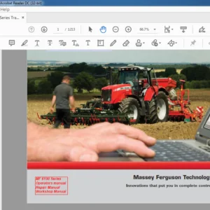 Massey Ferguson MF 6100 Series Tractor Workshop Manual - PDF DOWNLOAD
