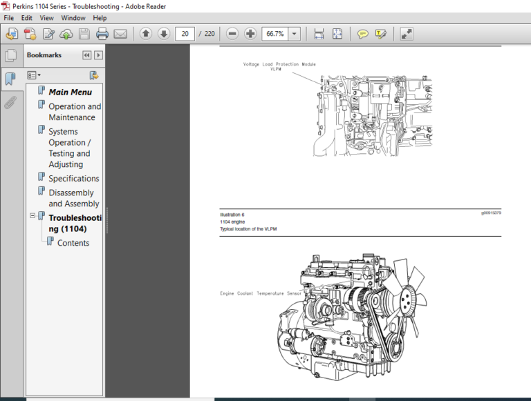 Perkins 4 108 3 152,4 203, 4 236, 6 3544,V8 540 Series Service Data ...