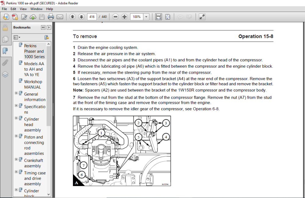 Perkins Phaser & 1000 Series Workshop Manual - PDF DOWNLOAD ...