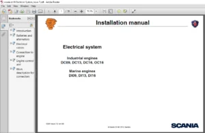 Scania DC09 DC13 DC16 OC16 DI09 DI13 DI16 Electrical Installation Manual - PDF DOWNLOAD