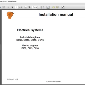 Scania DC09 DC13 DC16 OC16 DI09 DI13 DI16 Electrical System Installation Manual - PDF DOWNLOAD