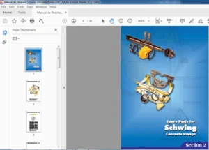 Schwing Concrete Pumps Manual de Despiece  - PDF DOWNLOAD
