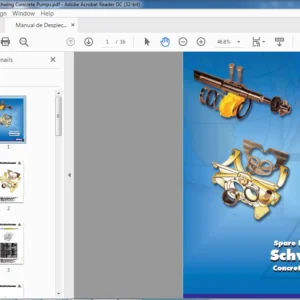 Schwing Concrete Pumps Manual de Despiece  - PDF DOWNLOAD