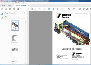 Schwing Stetter Catálogo de Piezas Manual - PDF DOWNLOAD