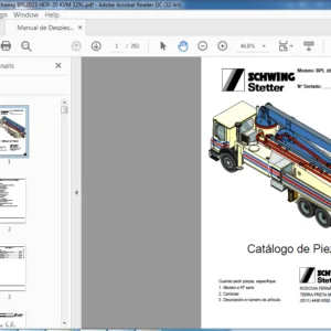 Schwing Stetter Catálogo de Piezas Manual - PDF DOWNLOAD