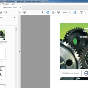 Volvo D11H D13H D16H Engines Operator's Manual - PDF DOWNLOAD