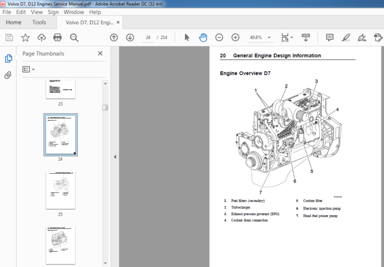 Volvo d12 manual