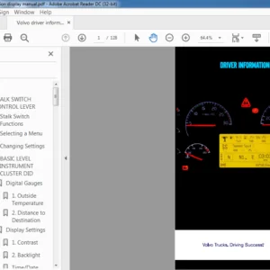 Volvo Drive Information Display Manual - PDF DOWNLOAD