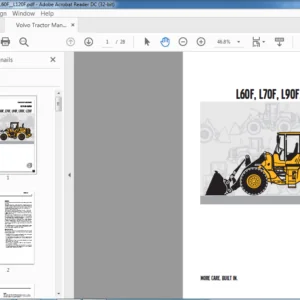 Volvo L60F L70F L90F L110F L120F Recycling Manual - PDF DOWNLOAD