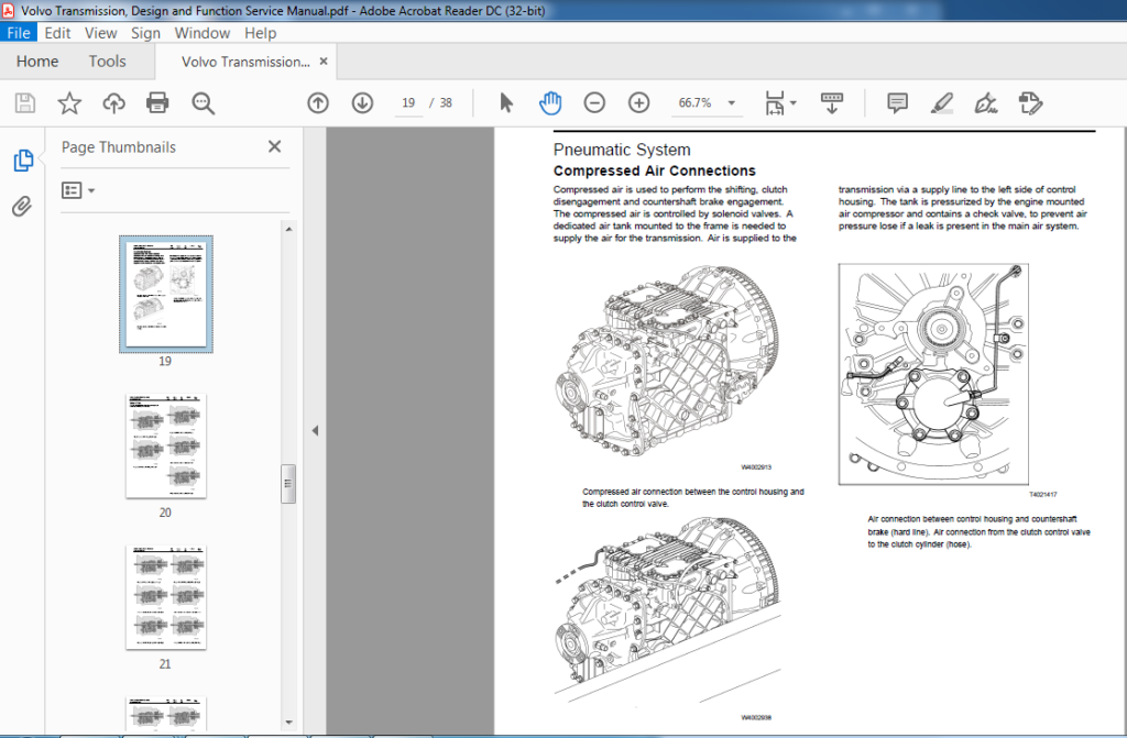 Volvo Transmission, Design and Function Service Manual PDF DOWNLOAD HeyDownloads Manual