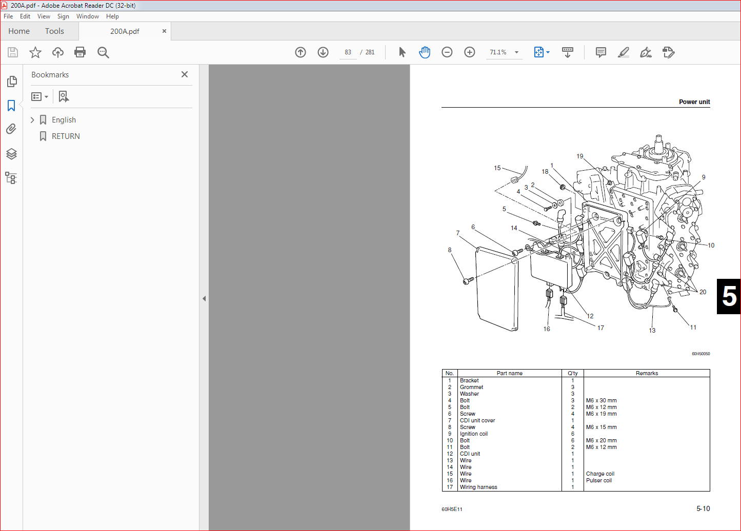 Yamaha 200A L200A Outboard Service Manual - PDF DOWNLOAD - HeyDownloads ...