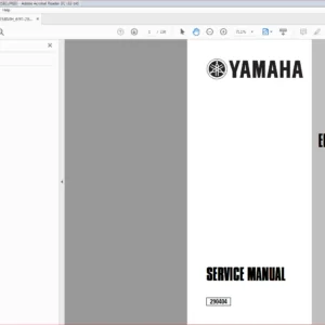 Yamaha EK25BMH Outboard Service Manual - PDF DOWNLOAD