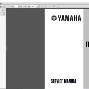Yamaha FT50C Service Repair Manual - PDF DOWNLOAD