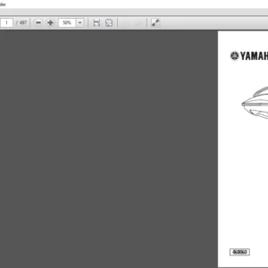 Yamaha GP1200R Waverunner Service Repair Manual - PDF DOWNLOAD