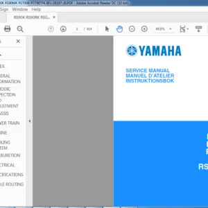Yamaha RS90K RS90RK RSG90K RS90MK RST90K RST90TFK Service Manual - PDF DOWNLOAD
