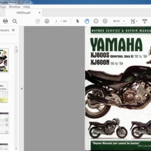 Yamaha XJ600S XJ600N Service Repair Manual - PDF DOWNLOAD