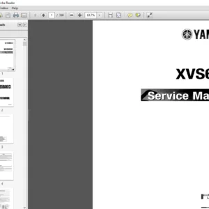 Yamaha XVS650 Service Manual - PDF DOWNLOAD