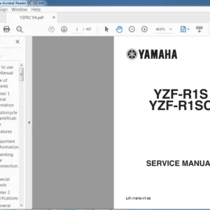 Yamaha YZF-R1S YZF-R1SC Service Manual - PDF DOWNLOAD