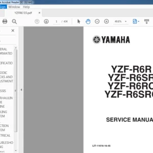 Yamaha YZF-R6R YZF-R6SR YZF-R6RC YZF-R6SRC Service Manual - PDF DOWNLOAD