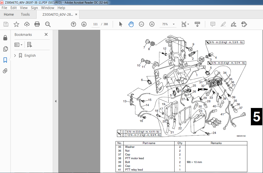 Yamaha Z250 LZ250D Outboard Service Manual - PDF DOWNLOAD ...