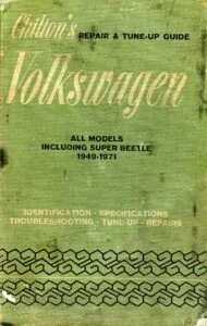 1949-1971 Volkswagen Repair & Tune-up Guide Manual - PDF DOWNLOAD