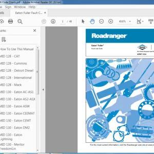 2004 Eaton Fuller Fault Code APMT-1234 Charts Manual - PDF DOWNLOAD