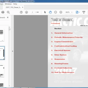 2007 Arctic cat 700 Diesel ATV Service Manual - PDF DOWNLOAD