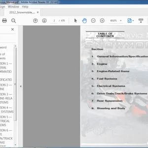 2012 Arctic Cat 120 Snomobiles Service Manual - PDF DOWNLOAD