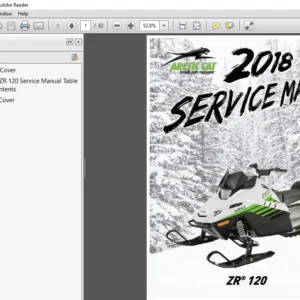 2018 Arctic Cat ZR 120 Service Manual - PDF DOWNLOAD