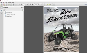 2018 Textron Off Road Wildcat Trail Service Manual - PDF DOWNLOAD