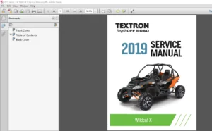 2019 Textron Off Road Wildcat Service Manual - PDF DOWNLOAD