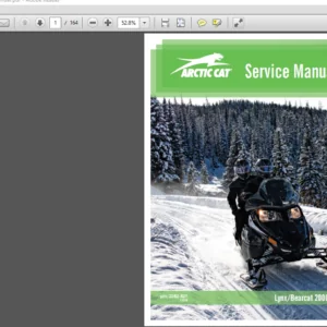 2020 ARCTIC CAT SNOWNMOBILE LYNX BEARCAT 2000 XT SERVICE MANUAL - PDF DOWNLOAD