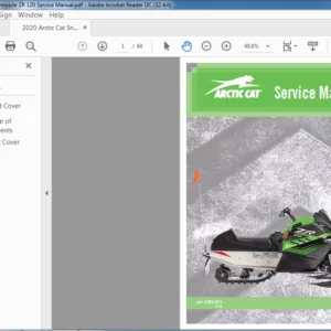 2020 ARCTIC CAT ZR 120 SNOWMOBILE SERVICE MANUAL - PDF DOWNLOAD