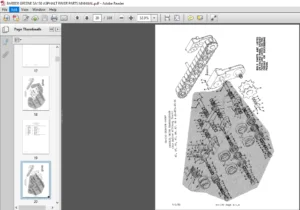 BARBER GREENE BG220B ASPHALT PAVER PARTS MANUAL - PDF DOWNLOAD